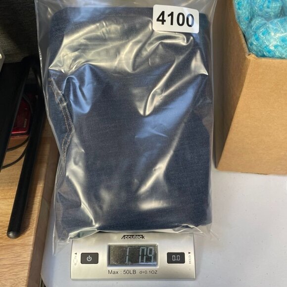 Old‎ Navy The Flirt Bootcut Jeans Womens 10 Long Blue Dark Wash Cotton Blend - Picture 8 of 8